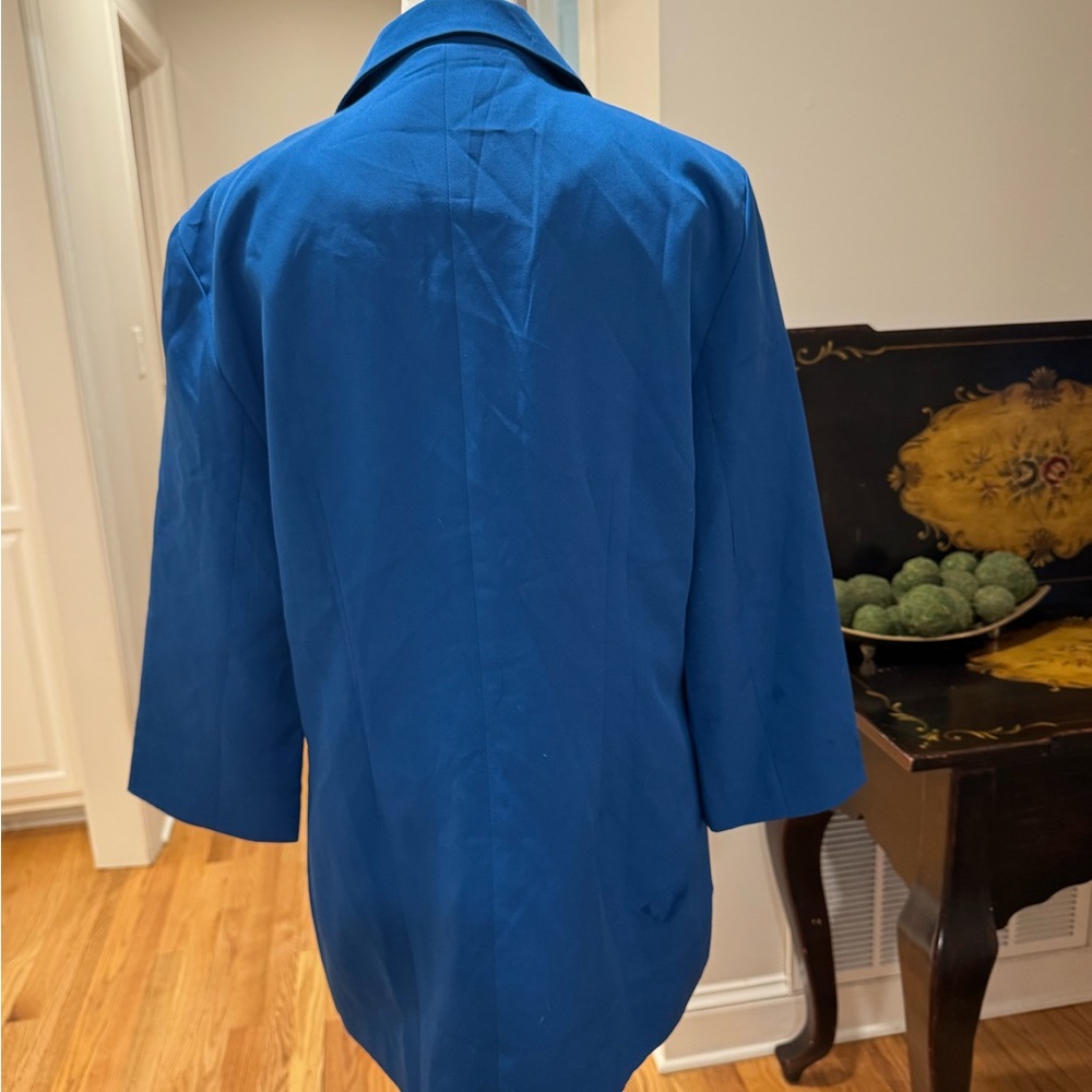 Women's Royal Blue Blazer - Picture 6 of 7